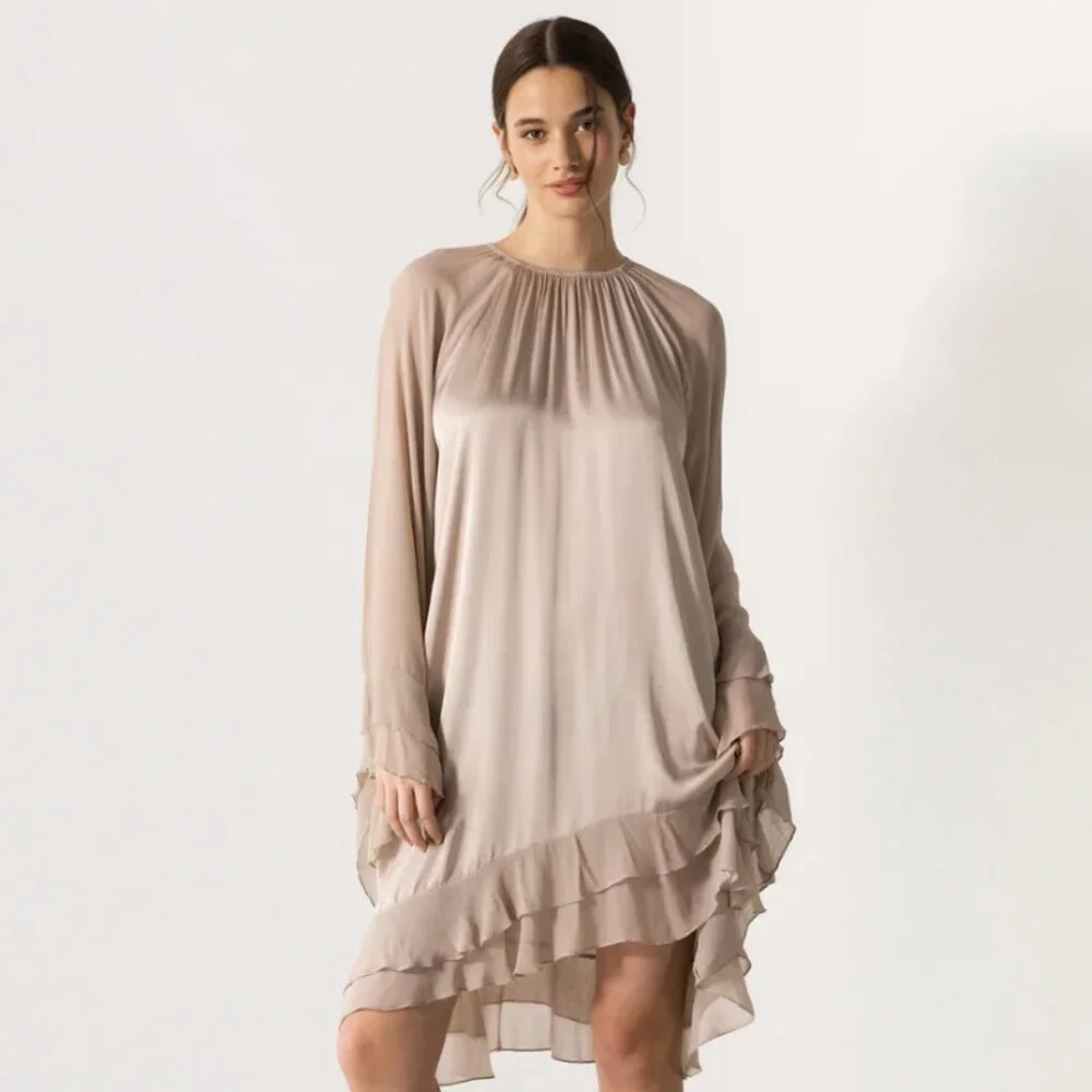 Jaki Estelle Ruffle Midi Dress Size XS - Picture 1 of 9